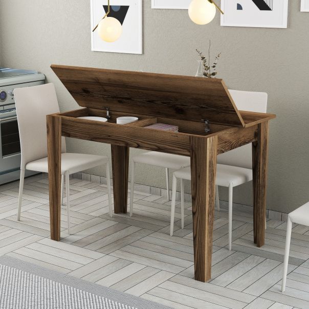 HANAH HOME Terpezarijski sto Kiev 507, braon - 845HCT2104