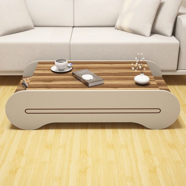 HANAH HOME Klub sto Cool, braon/krem - 845HCT2806
