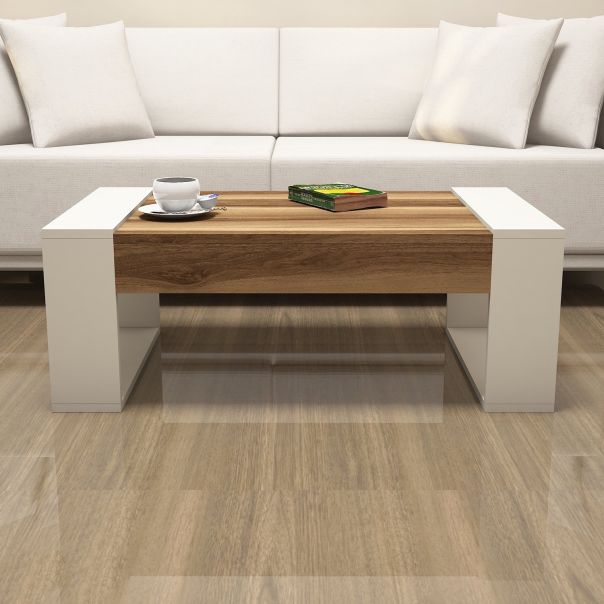 HANAH HOME Klub sto Cool, braon/krem - 845HCT2819