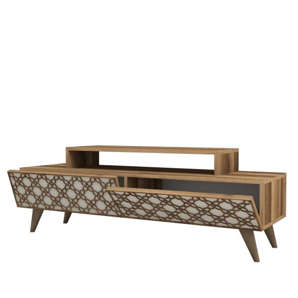 HANAH HOME TV komoda City, braon/krem - 845HCT3020