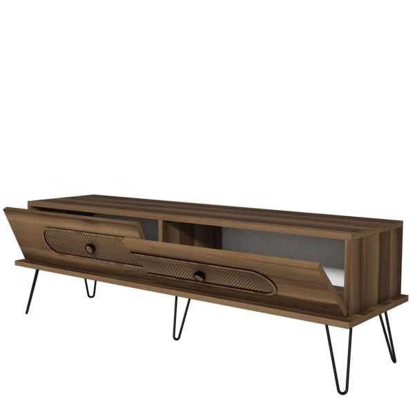 HANAH HOME TV komoda Ekol, braon - 845HCT3027