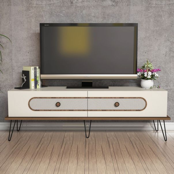 HANAH HOME TV komoda Ekol, krem - 845HCT3028