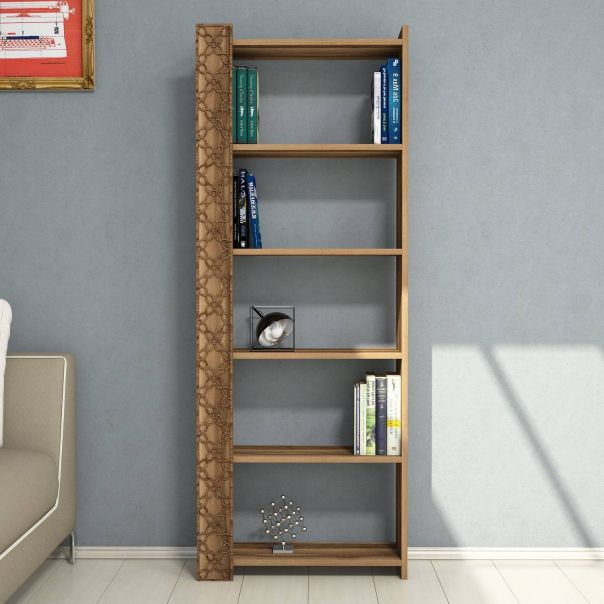 HANAH HOME Polica za knjige City, braon - 845HCT3607