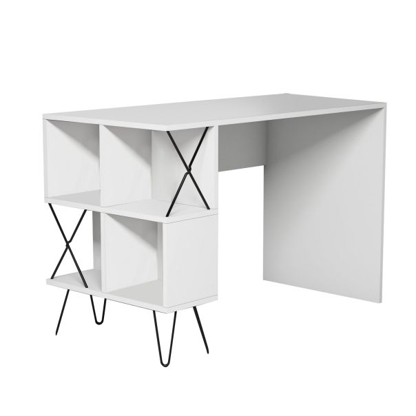 HANAH HOME Radni sto Extra, bela - EP2800803