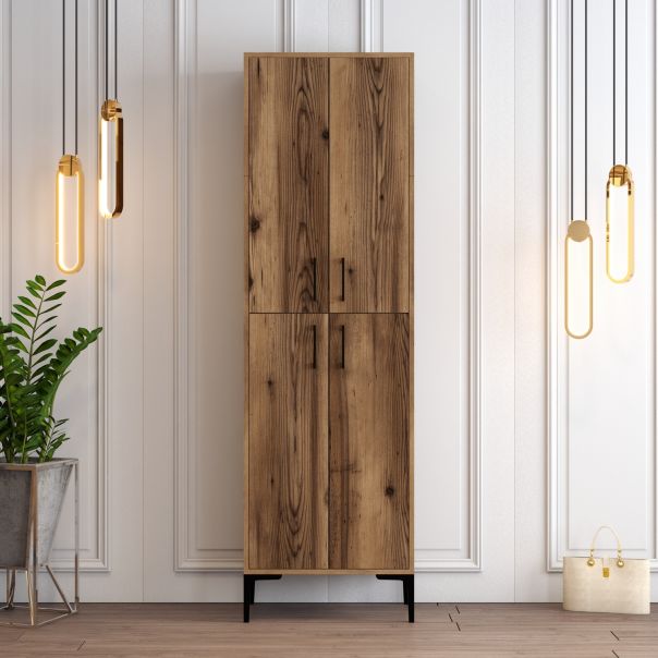 HANAH HOME Cipelarnik Berlin A, braon - 845HCT4104