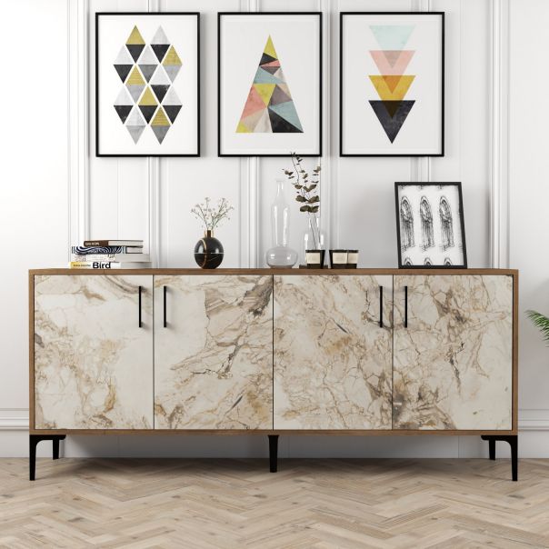 HANAH HOME Komoda Kiev, braon - 845HCT5303