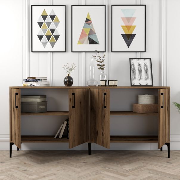 HANAH HOME Komoda Kiev, braon - 845HCT5304