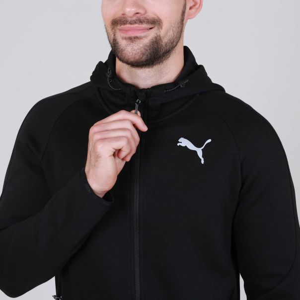 PUMA Duks sa kapuljačom evostripe full-zip hoodie m - 847401-01