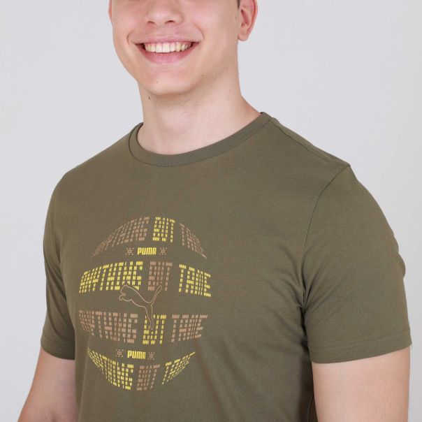 PUMA Majica kratak rukav advanced graphic tee m - 848681-32