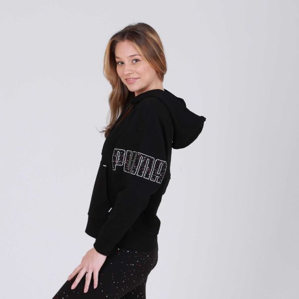 PUMA Duks sa kapuljačom power colorblock stardust hoodie tr w - 848828-01