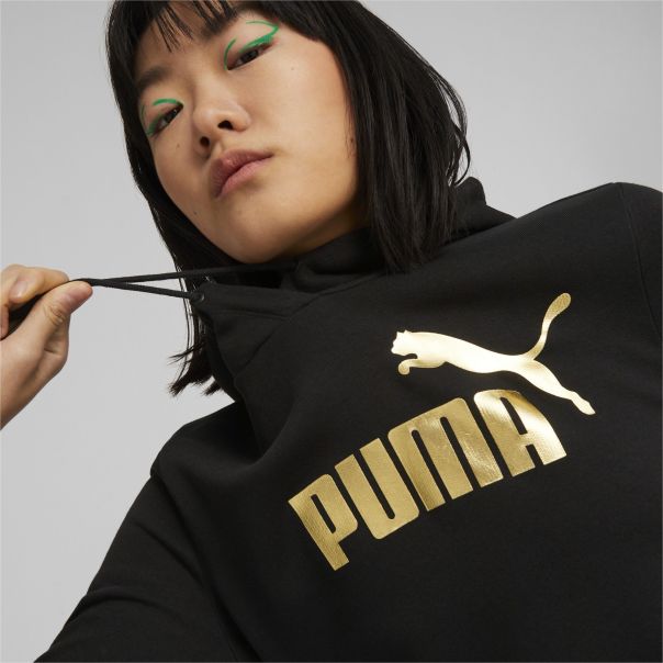 PUMA Duks sa kapuljačom puma ess+ metallic logo  hoodie tr W - 849096-01