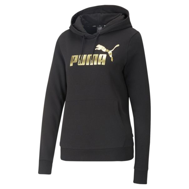 PUMA Duks sa kapuljačom puma ess+ metallic logo  hoodie tr W - 849096-01