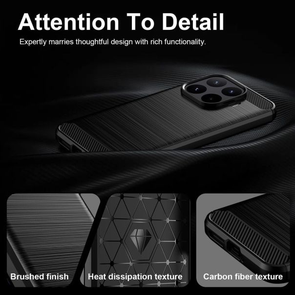 Maska za Xiaomi 17T Pro crna Defender Safeguard - EP3104695