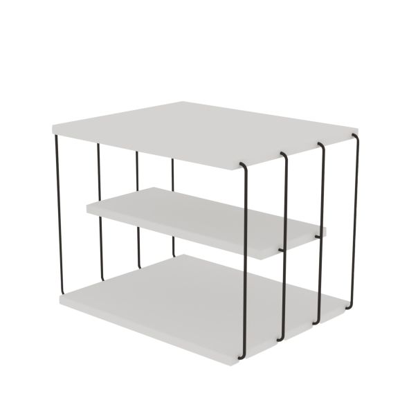 HANAH HOME Konzolni sto Lifon, bela - 854KLN2814