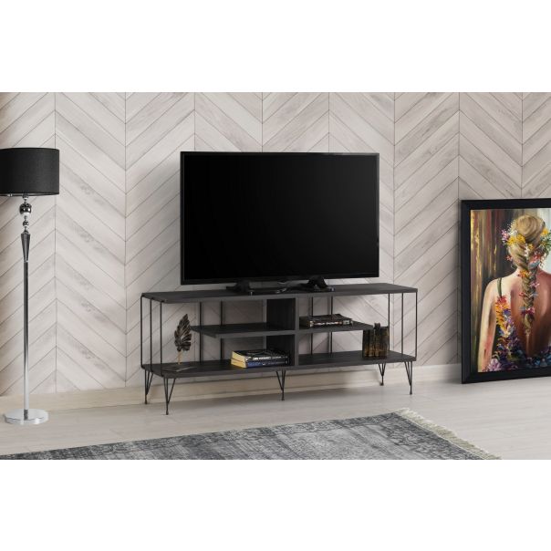 HANAH HOME TV komoda Eze, tamnobraon - 854KLN3044