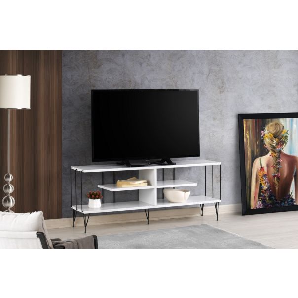 HANAH HOME TV komoda Eze, bela - 854KLN3045