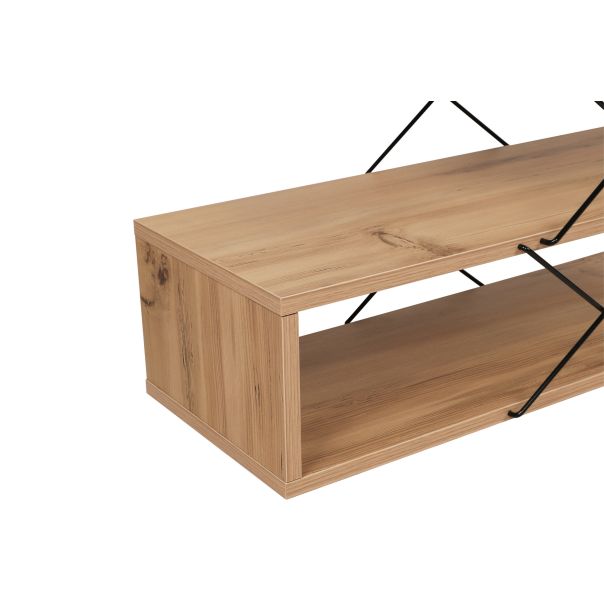 HANAH HOME TV komoda Zigzag, svetlobraon - 854KLN3059