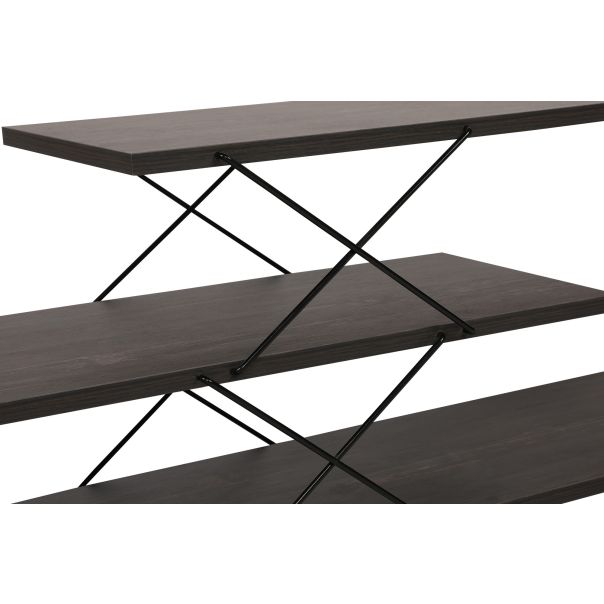 HANAH HOME TV komoda Zigzag, braon - 854KLN3061