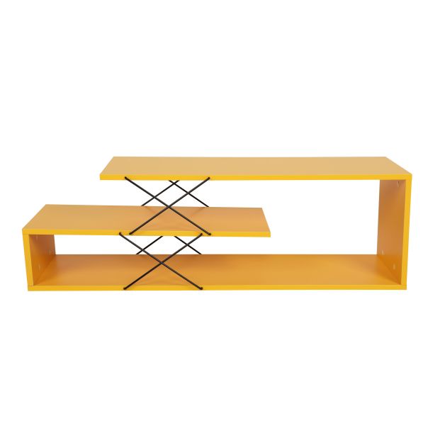 HANAH HOME TV komoda Zigzag, yellow - 854KLN3063