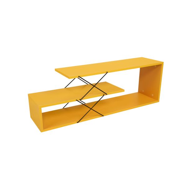 HANAH HOME TV komoda Zigzag, yellow - 854KLN3063