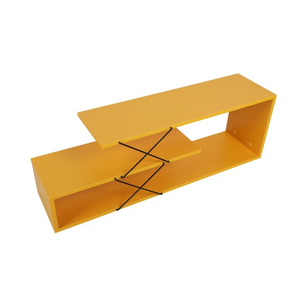 HANAH HOME TV komoda Zigzag, yellow - 854KLN3063