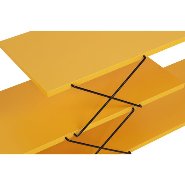 HANAH HOME TV komoda Zigzag, yellow - 854KLN3063
