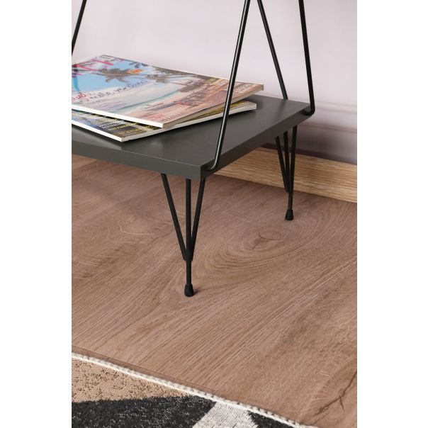 HANAH HOME Polica za knjige Balaban, antracit - 854KLN4316