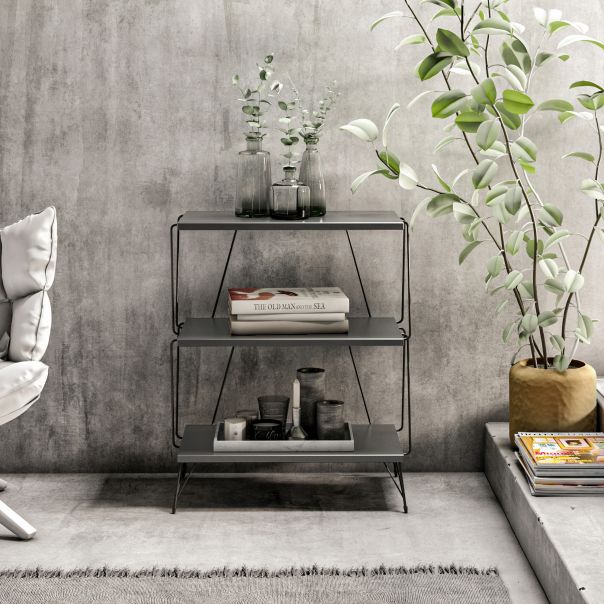HANAH HOME Konzolni sto Lazandos, antracit - 854KLN4319