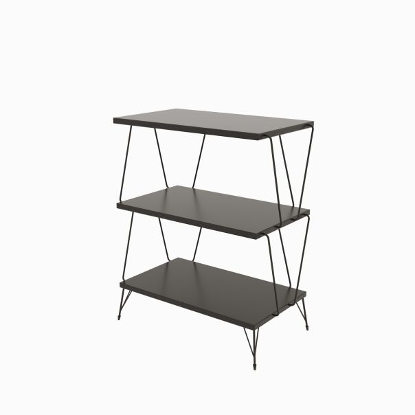 HANAH HOME Konzolni sto Lazandos, antracit - 854KLN4319