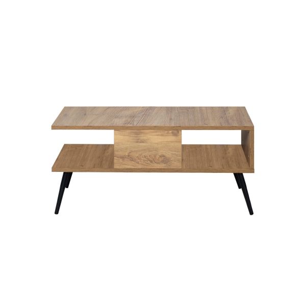 HANAH HOME Klub sto Bukle, braon - 854KLN4716