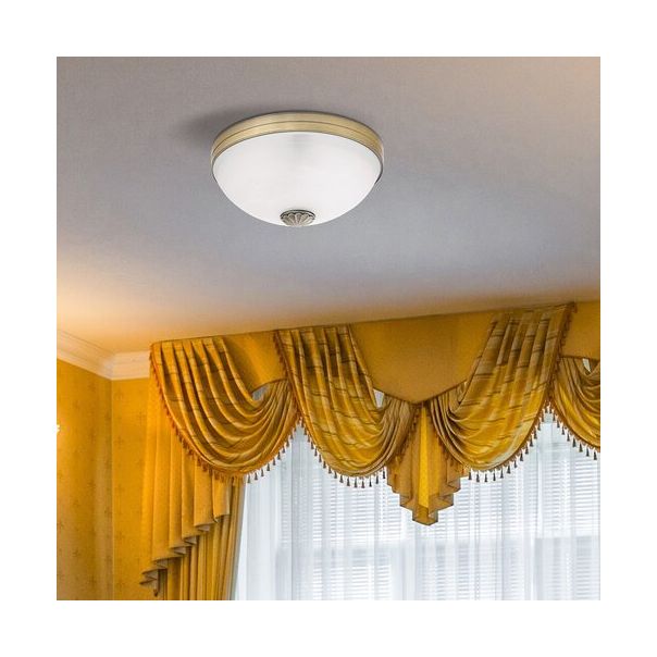 Rabalux Plafonjera Orchidea E27 2x MAX 60W bronzana (8558) - 8558