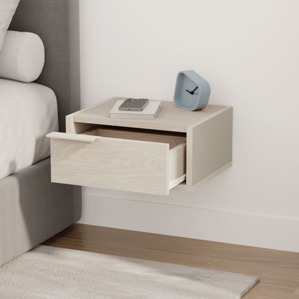 HANAH HOME Zidna noćna polica Eco, krem - EP3057143
