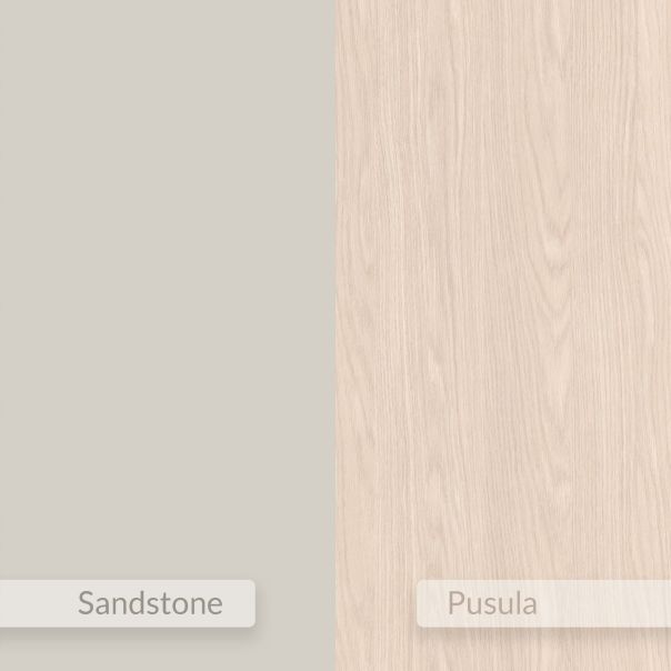 HANAH HOME Zidna noćna polica Eco, krem - EP3057143