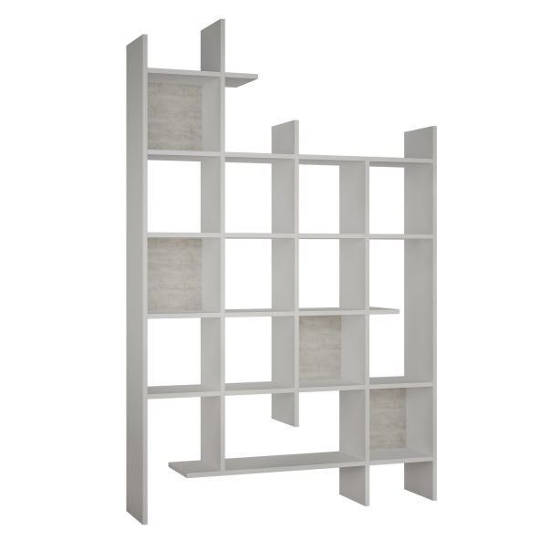 HANAH HOME Polica za knjige Manco, bela - 855DTE3693