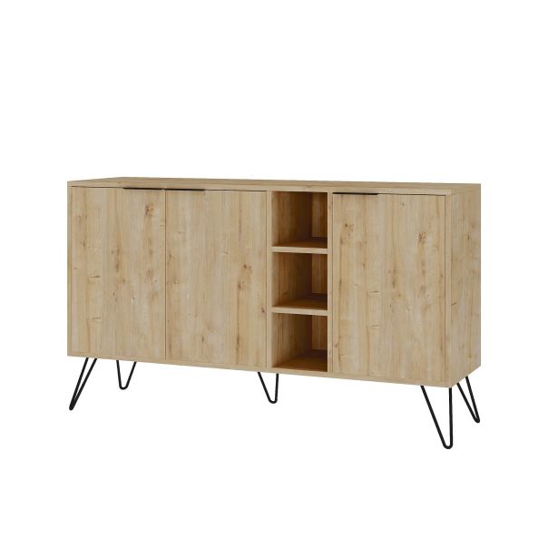 HANAH HOME Komoda Clara Console, svetlobraon - 855DTE4212