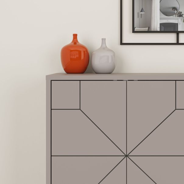 HANAH HOME Komoda Dune, krem - 855DTE4217