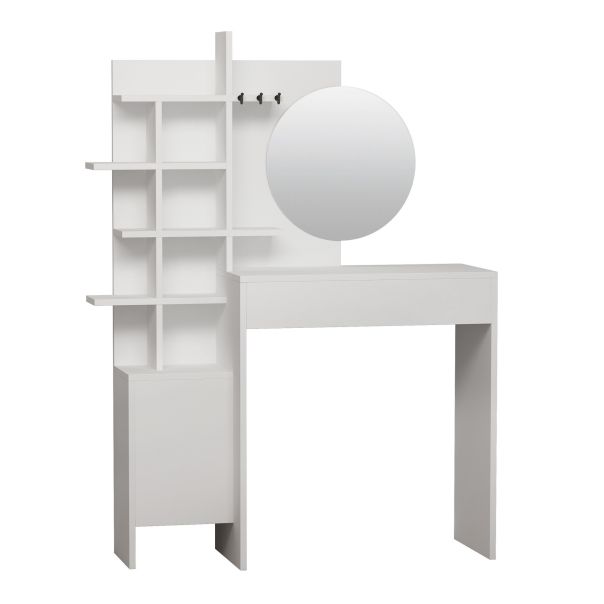 HANAH HOME Sto za šminkanje Mup, bela - 855DTE4301