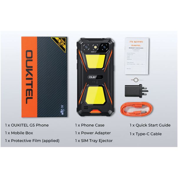 OUKITEL G5 4G 4/64GB, crna - EP2862581