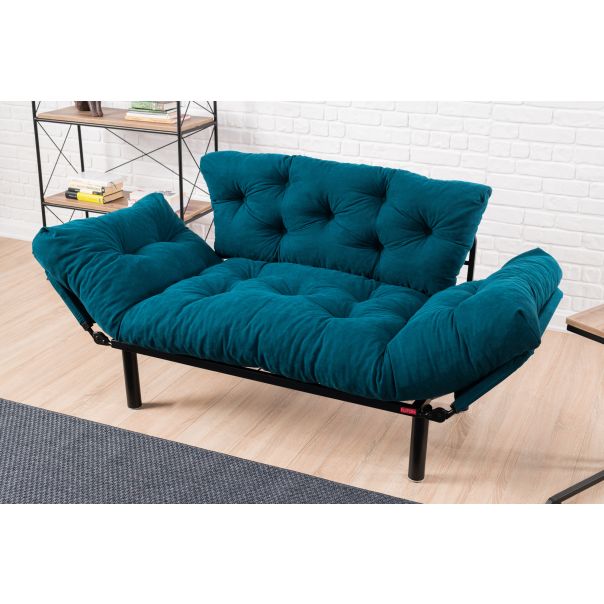 ATELIER DEL SOFA Sofa dvosed Nitta, plava - 859FTN1214