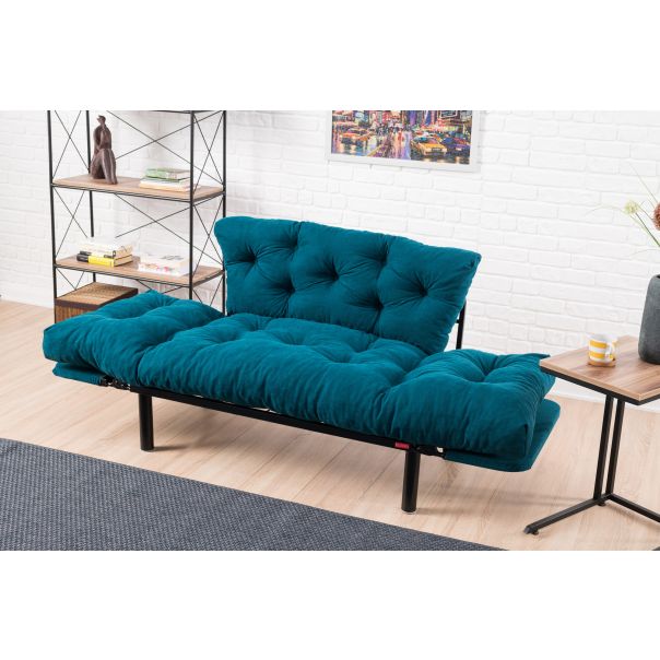 ATELIER DEL SOFA Sofa dvosed Nitta, plava - 859FTN1214
