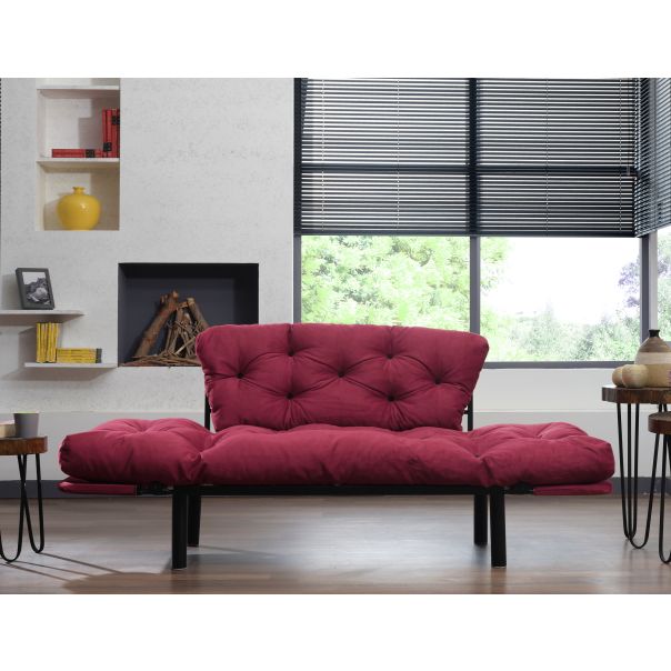 ATELIER DEL SOFA Sofa dvosed Nitta, bordo - 859FTN1219