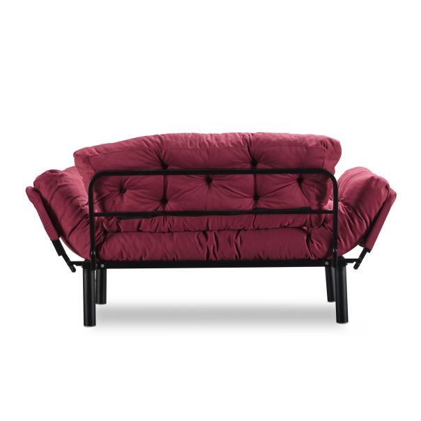 ATELIER DEL SOFA Sofa dvosed Nitta, bordo - 859FTN1219