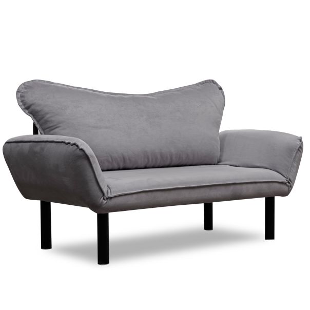 ATELIER DEL SOFA Sofa dvosed Chatto, siva - 859FTN1229