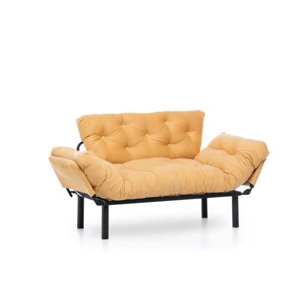ATELIER DEL SOFA Sofa dvosed Nitta, oker - 859FTN1245