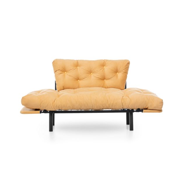 ATELIER DEL SOFA Sofa dvosed Nitta, oker - 859FTN1245