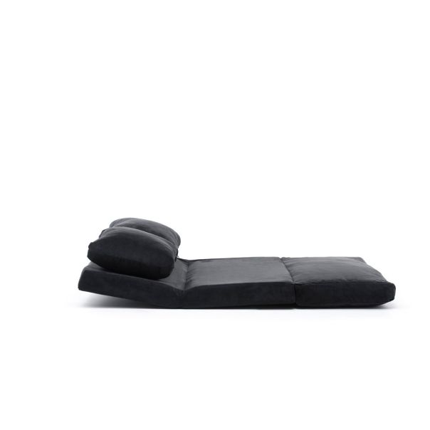 ATELIER DEL SOFA Dvosed na razvlačenje Taida, crna - 859FTN1265