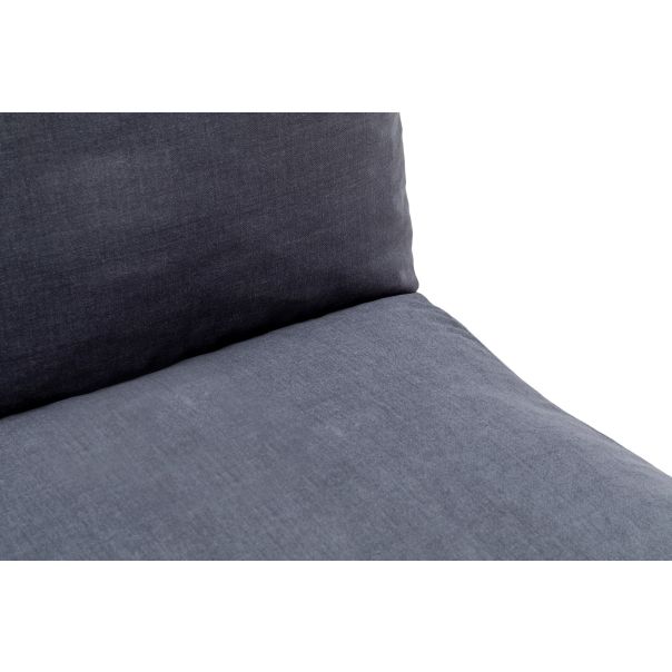 ATELIER DEL SOFA Dvosed na razvlačenje Taida, siva - 859FTN1270