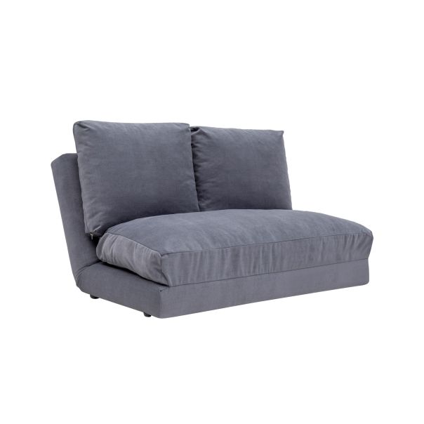 ATELIER DEL SOFA Dvosed na razvlačenje Taida, siva - 859FTN1270