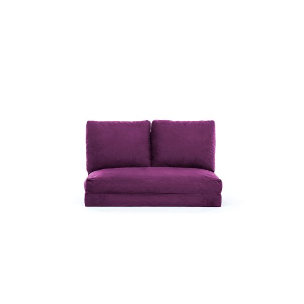 ATELIER DEL SOFA Dvosed na razvlačenje Taida, ljubičasta - 859FTN1273