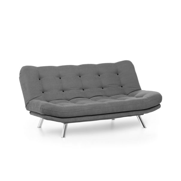 ATELIER DEL SOFA Sofa trosed Misa Sofabed, siva - 859FTN1309